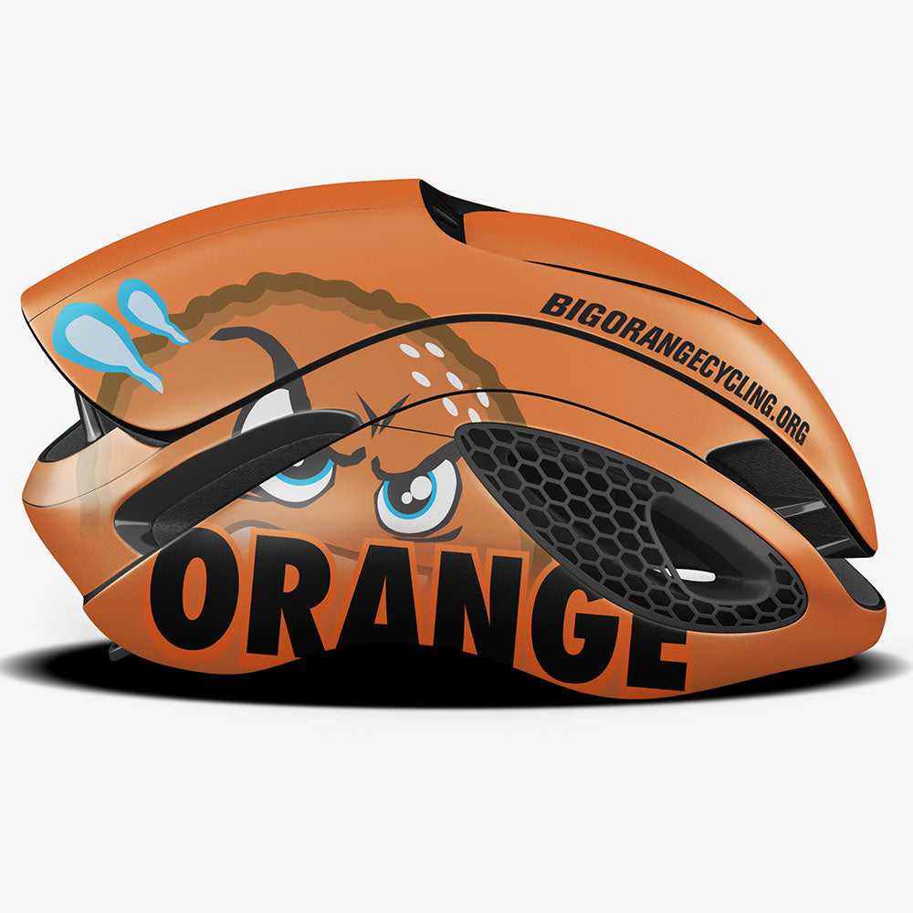 abus gamechanger road bike helmet BIG ORANGE ABUS Gamechanger 2.0
