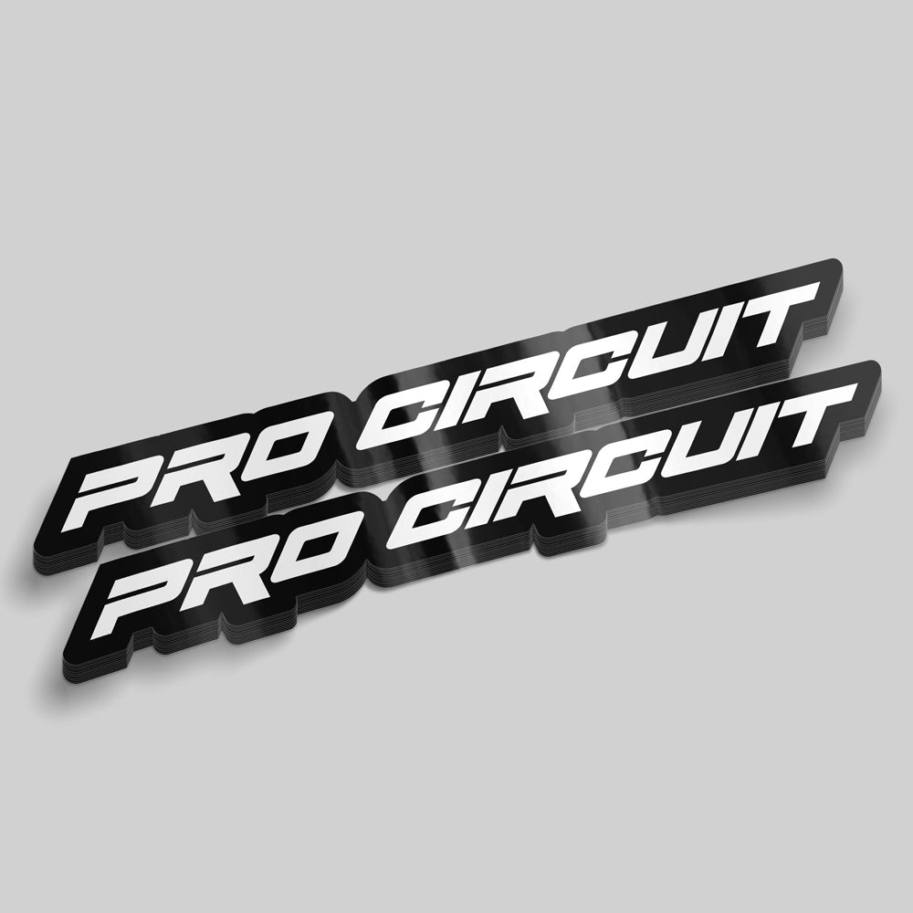 Modern PRO CIRCUIT Fender Decals