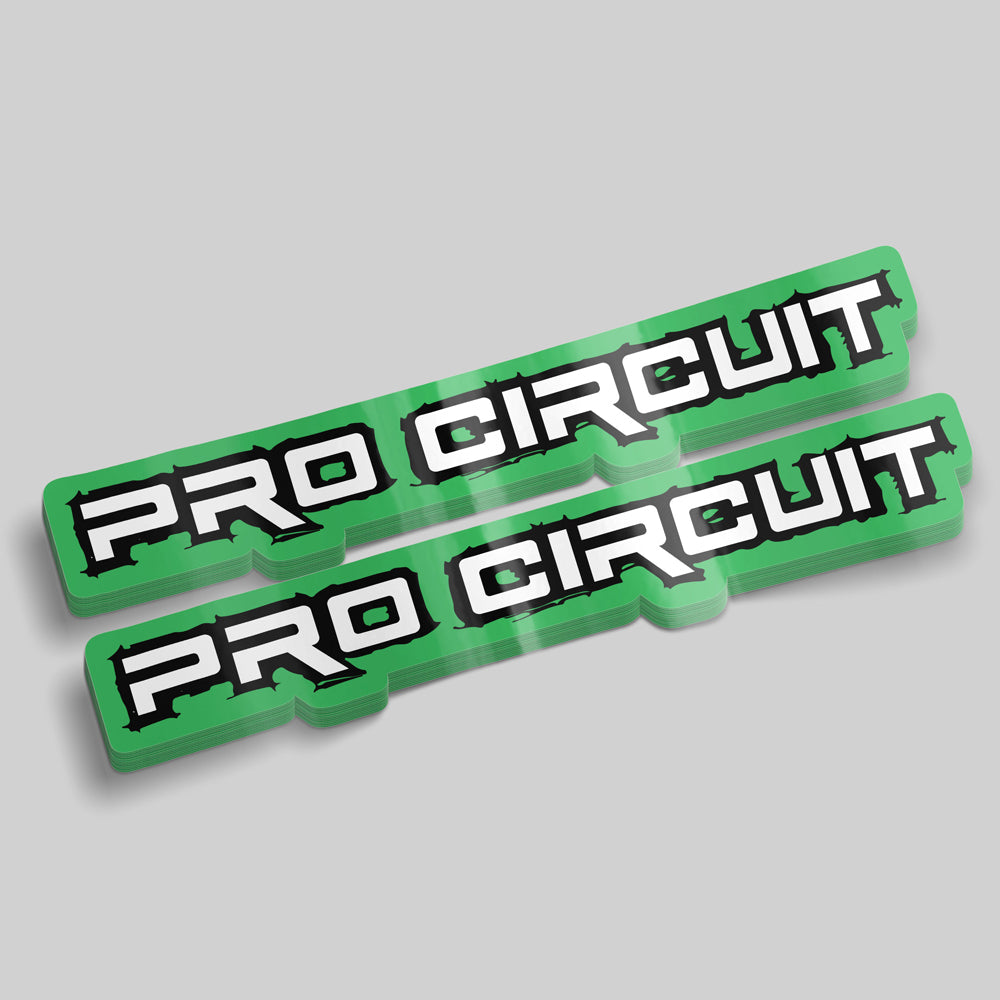 Retro PRO CIRCUIT Fender Decals