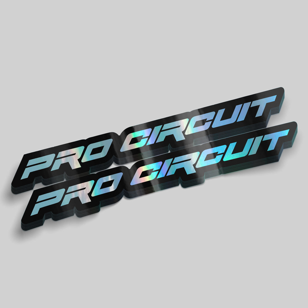 Modern PRO CIRCUIT Fender Decals
