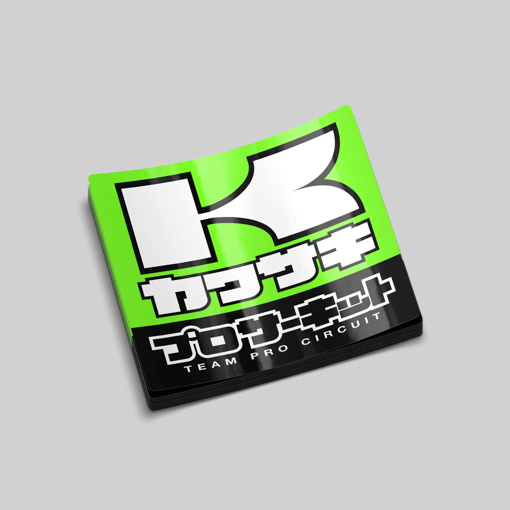 Kawasaki Team Pro Circuit Decal