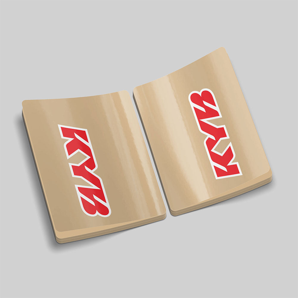 KYB FORK TUBE DECALS