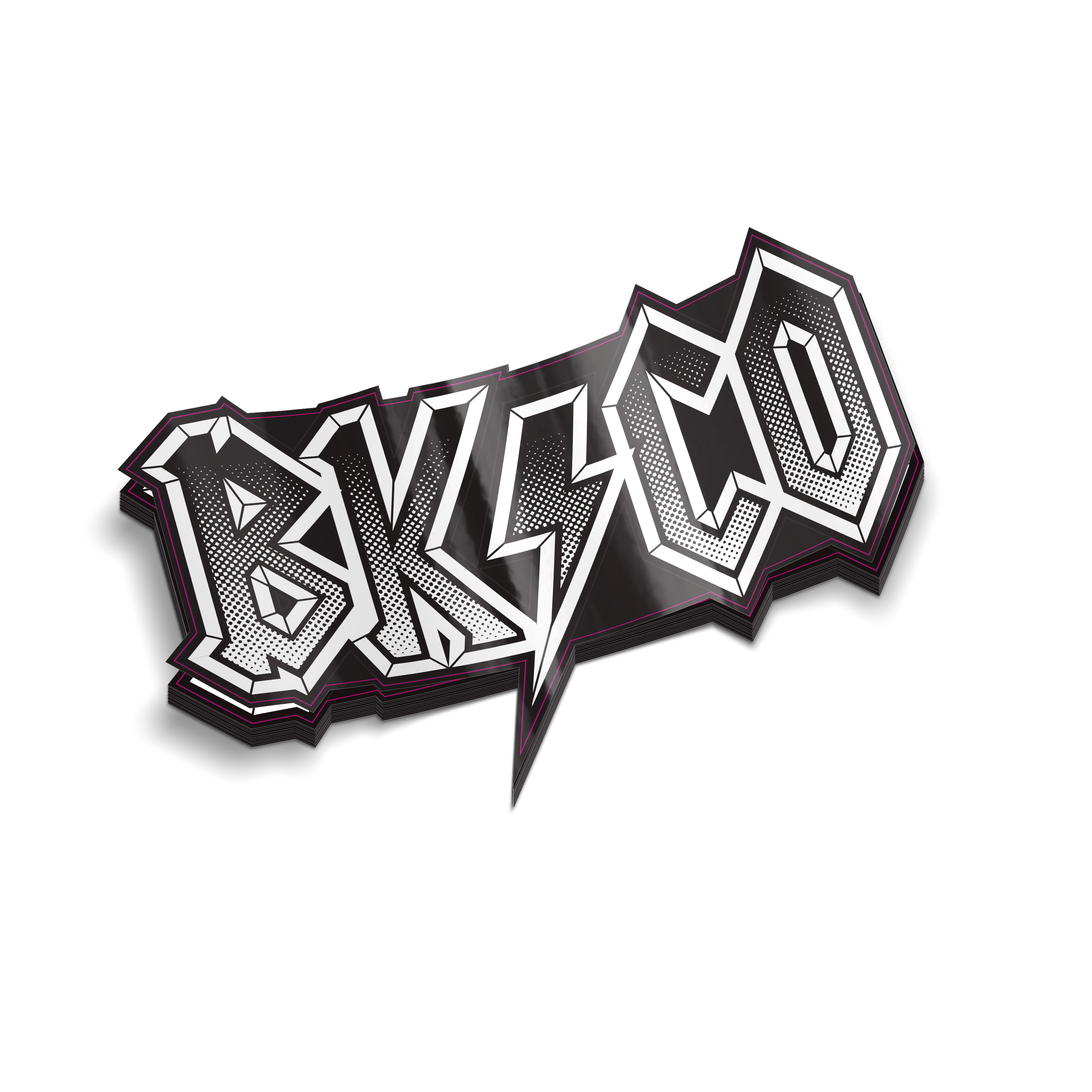 BIKE CO BK BOLT Sticker