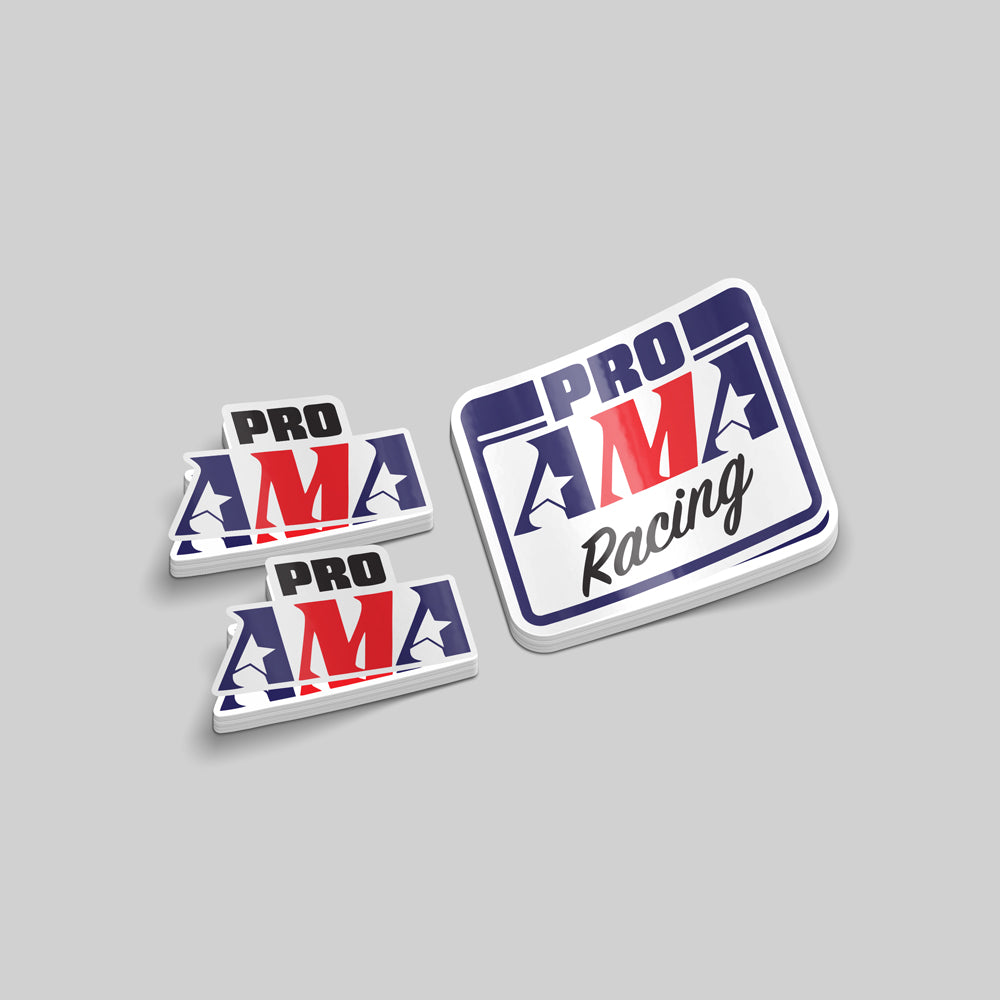 Retro AMA Decals