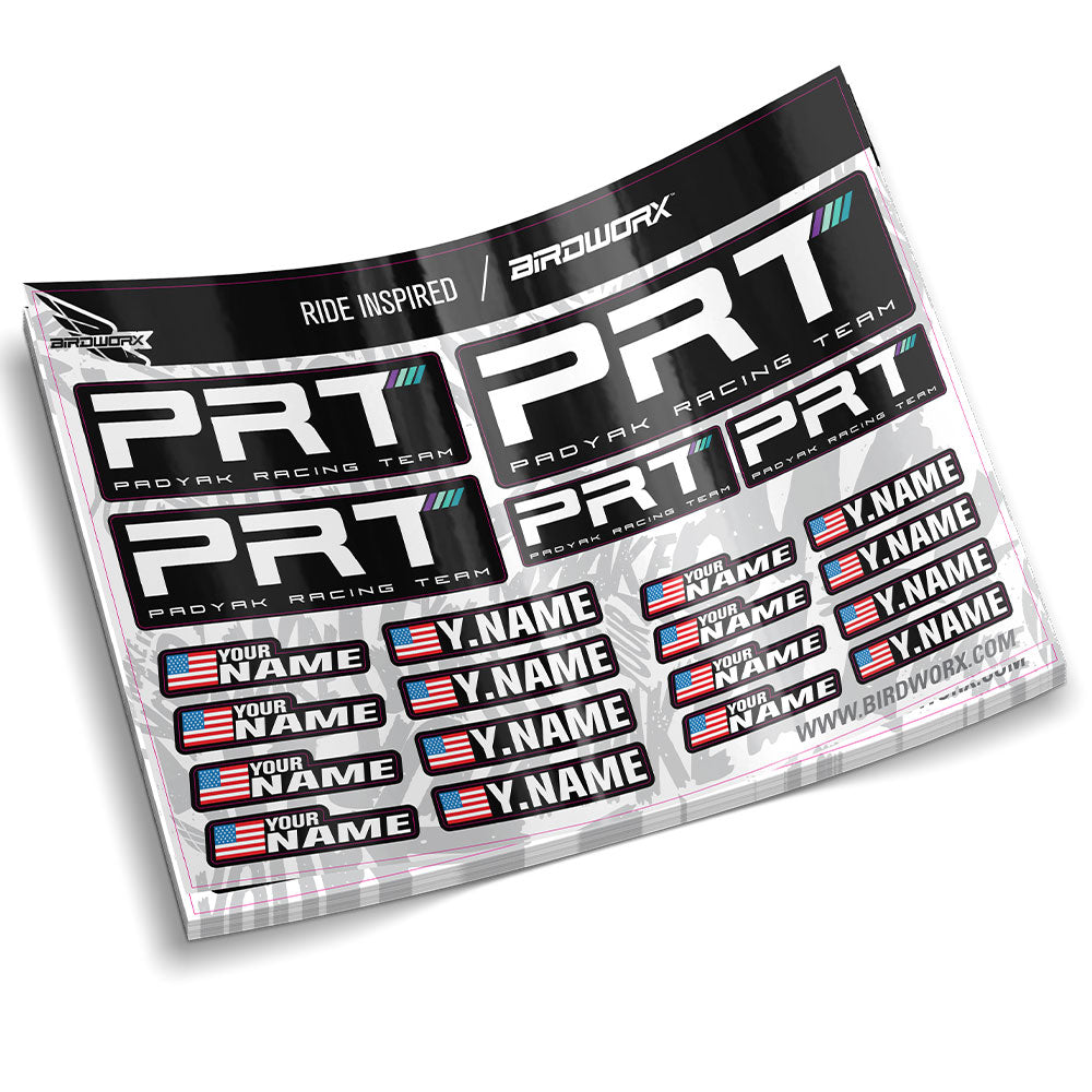 PRT Racing Custom Name ID Kit