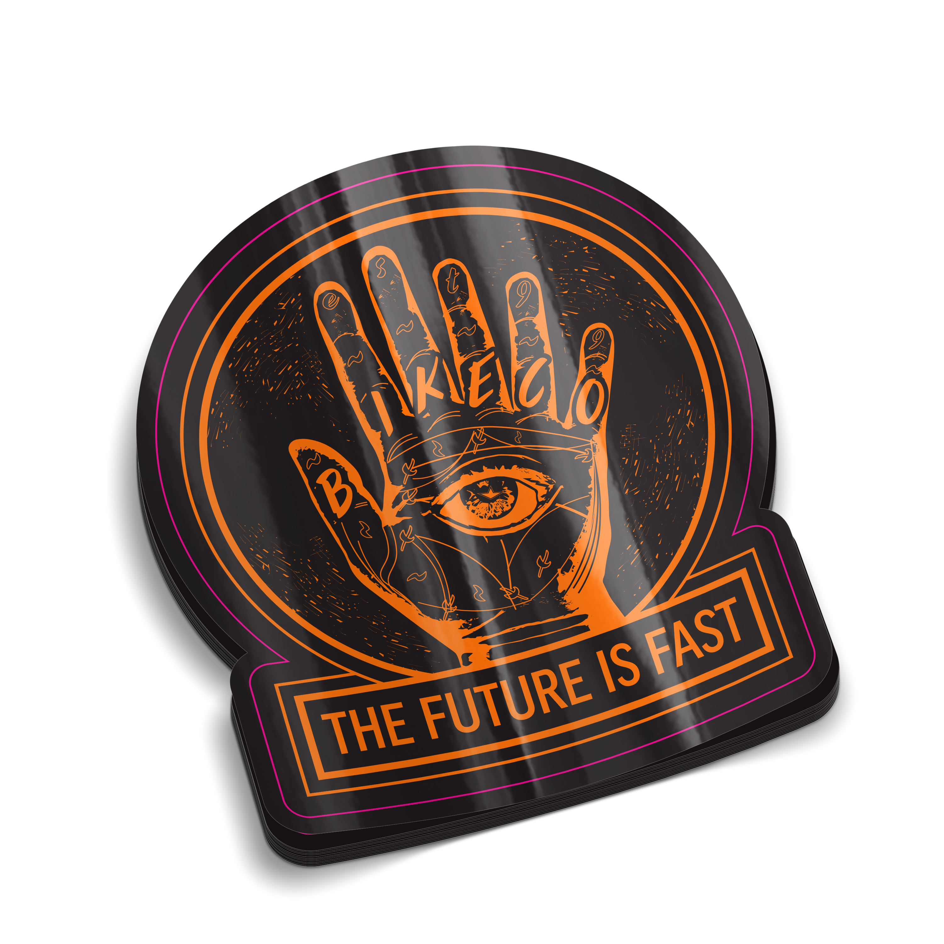 The Future is FAST Sticker