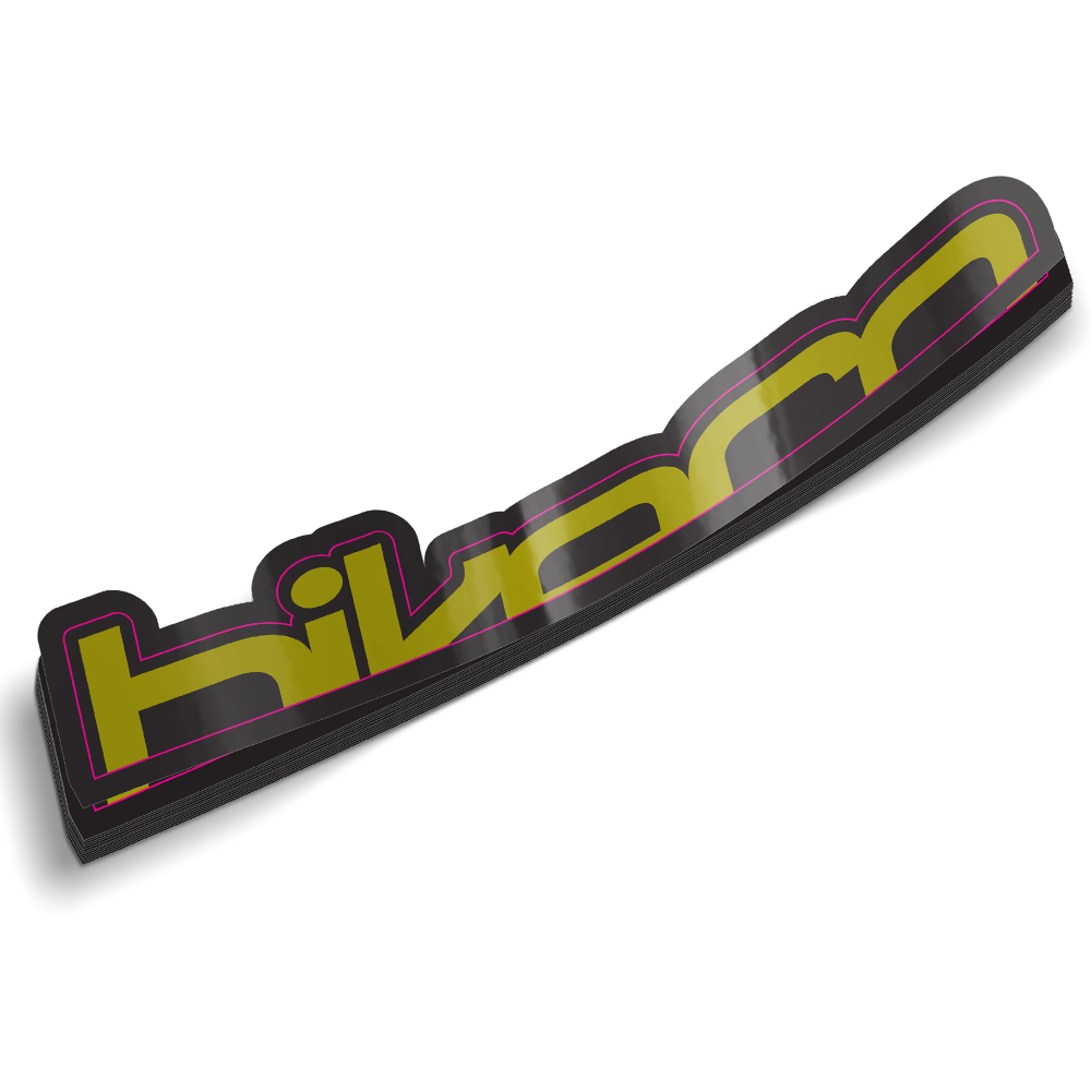 BIKE CO.com Long Logo Sticker