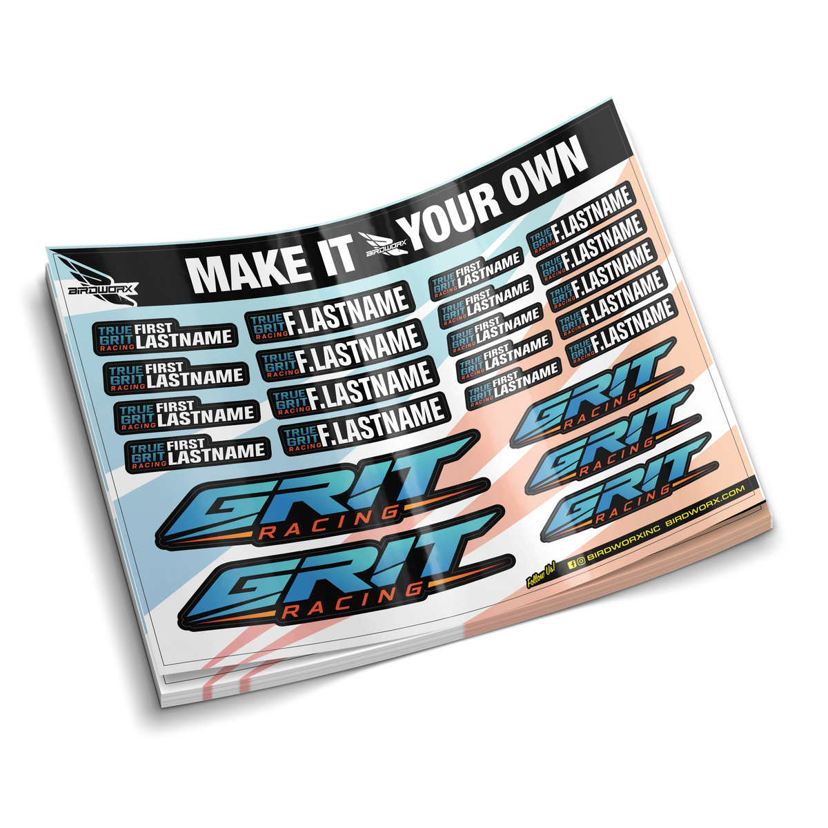 TRUE GRIT RACING | Rider ID Kit