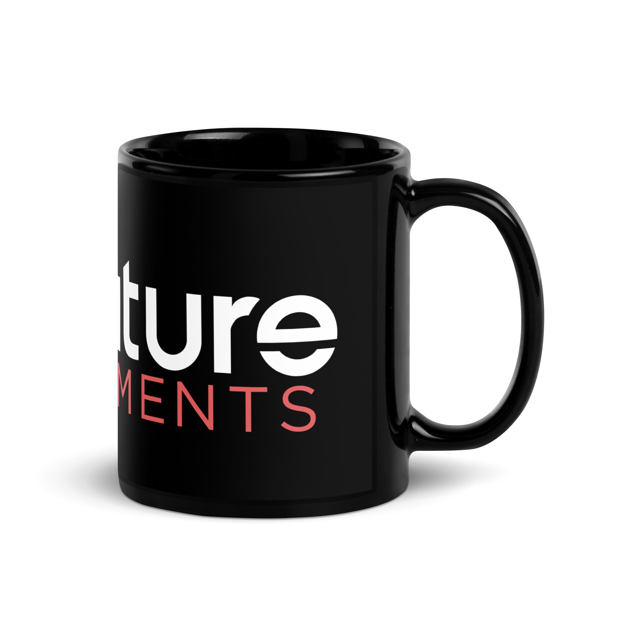 SIGNATURE Black Glossy Mug