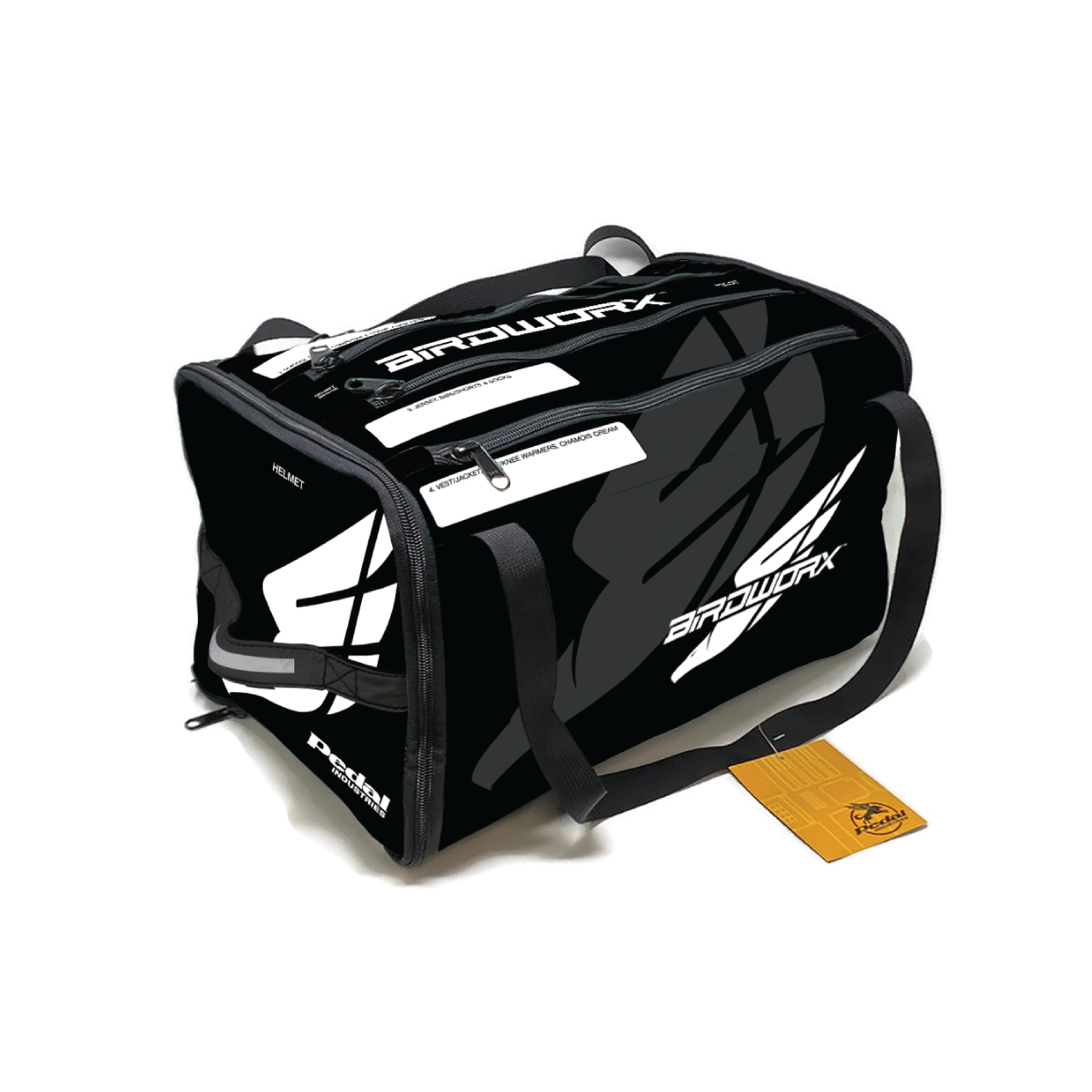 Pedal Industries x Birdworx Race Day Bag