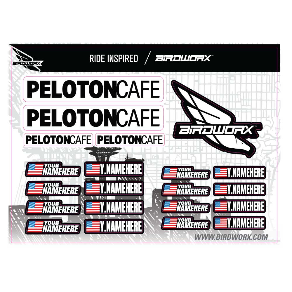 Premier Racing Custom Name Plates