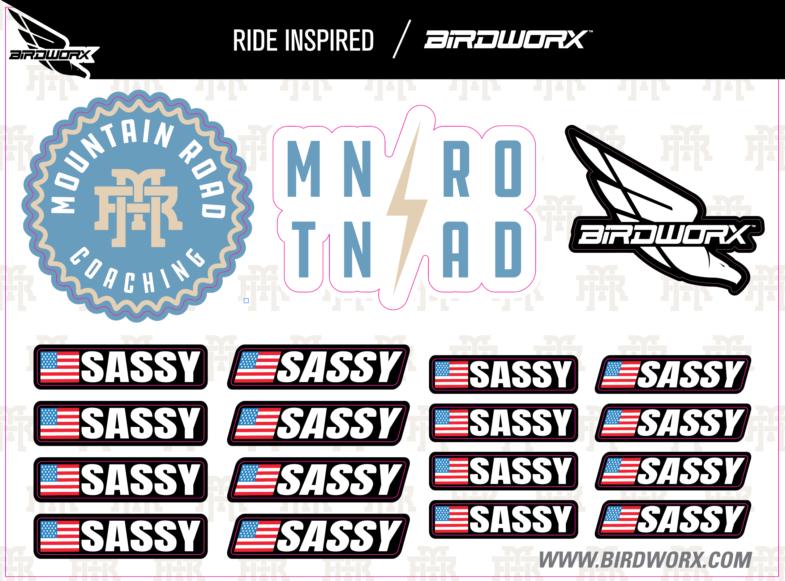 Mountain Road Coaching | Name Plates