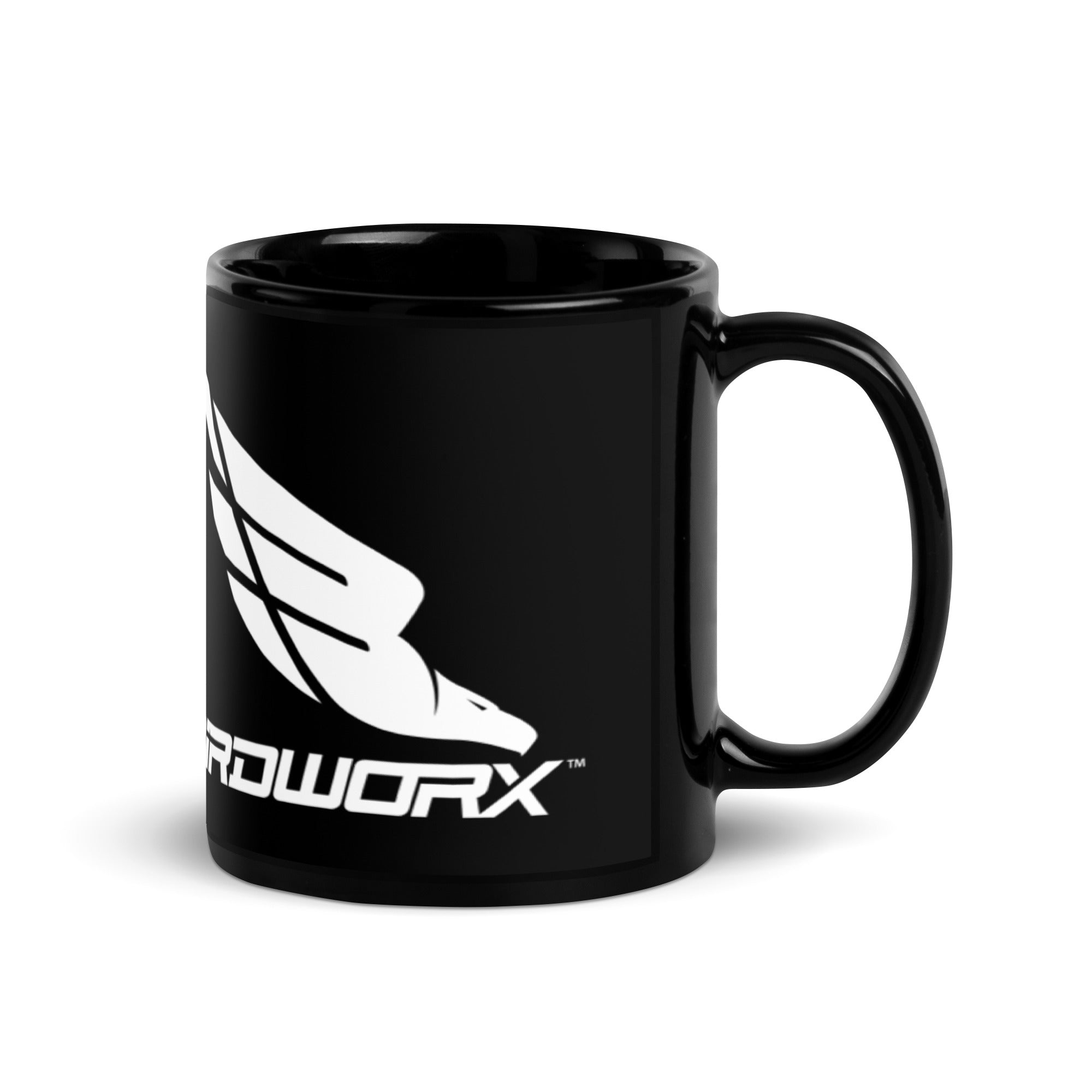 BIRDWORX -Black Glossy Mug