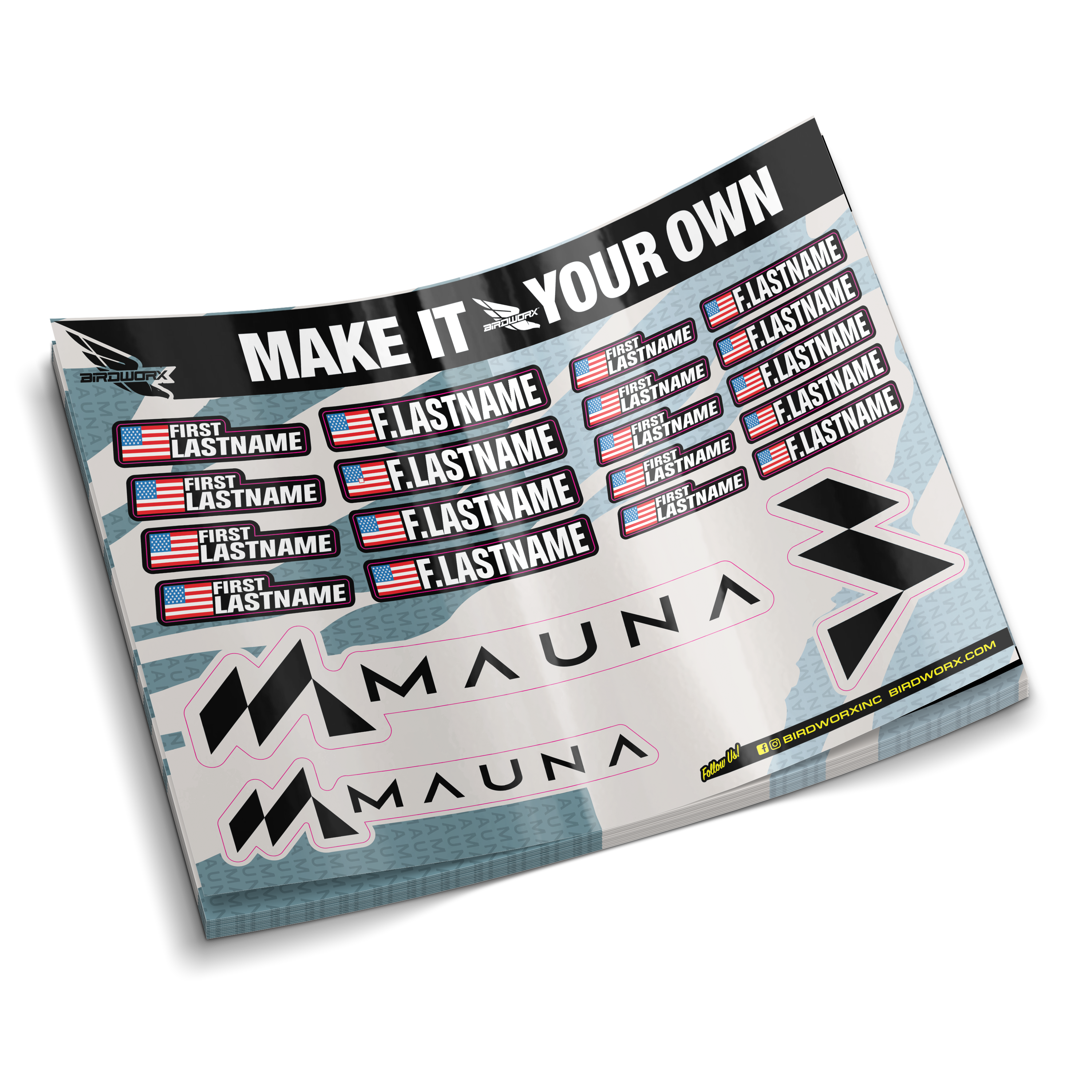 TEAM MAUNA ID KIT