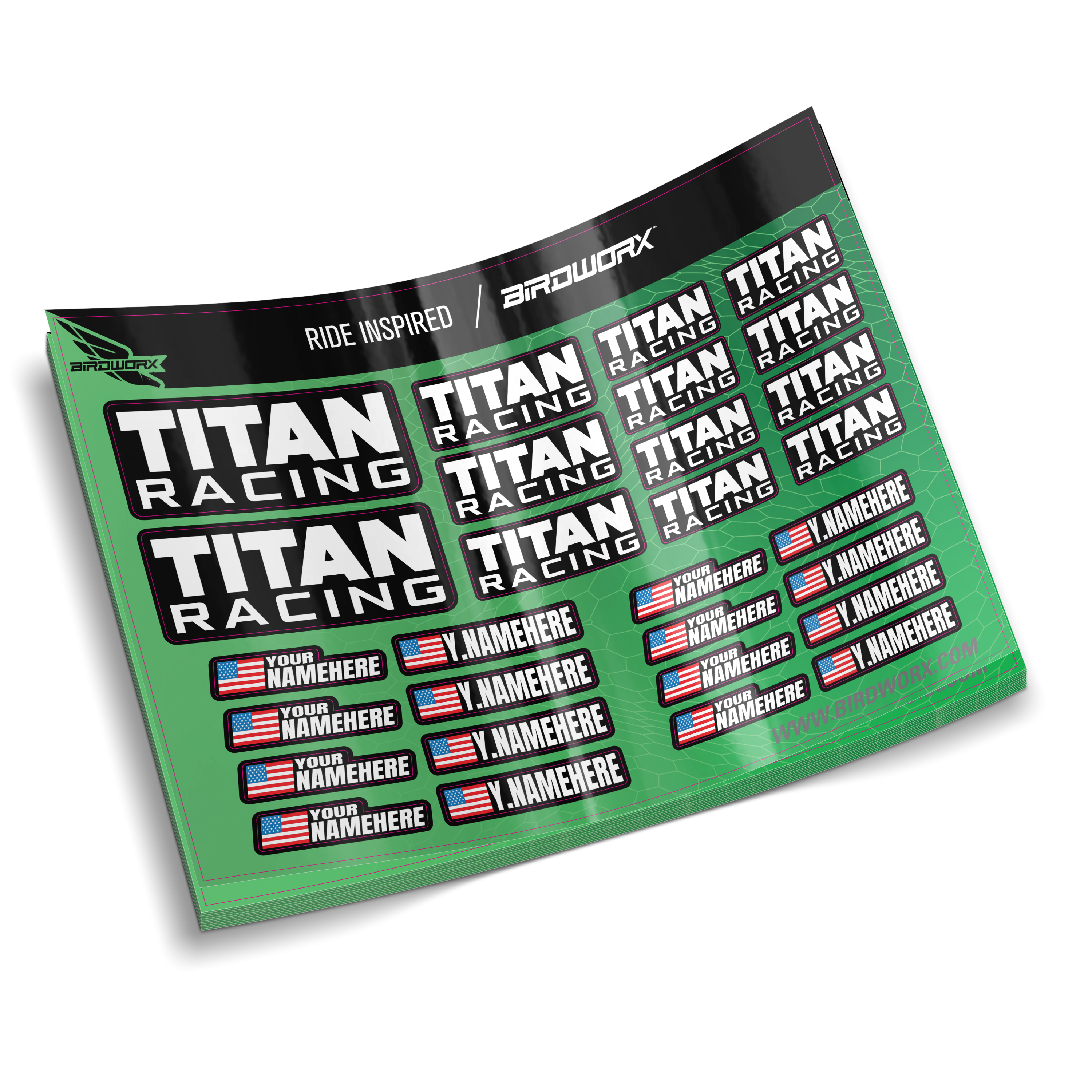 TITAN RACING TEAM Custom Name ID Kit