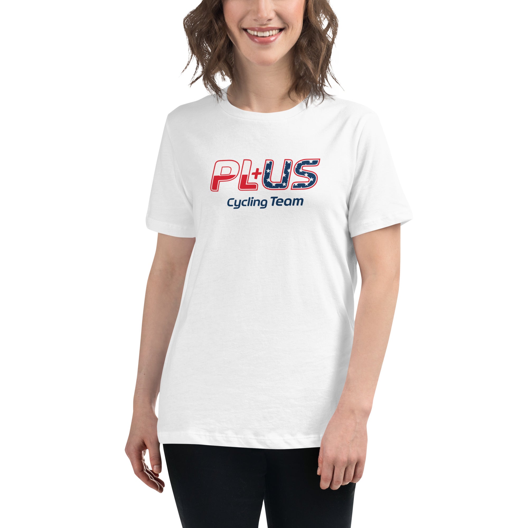 PLUS Cycling Team Women's Relaxed T-Shirt