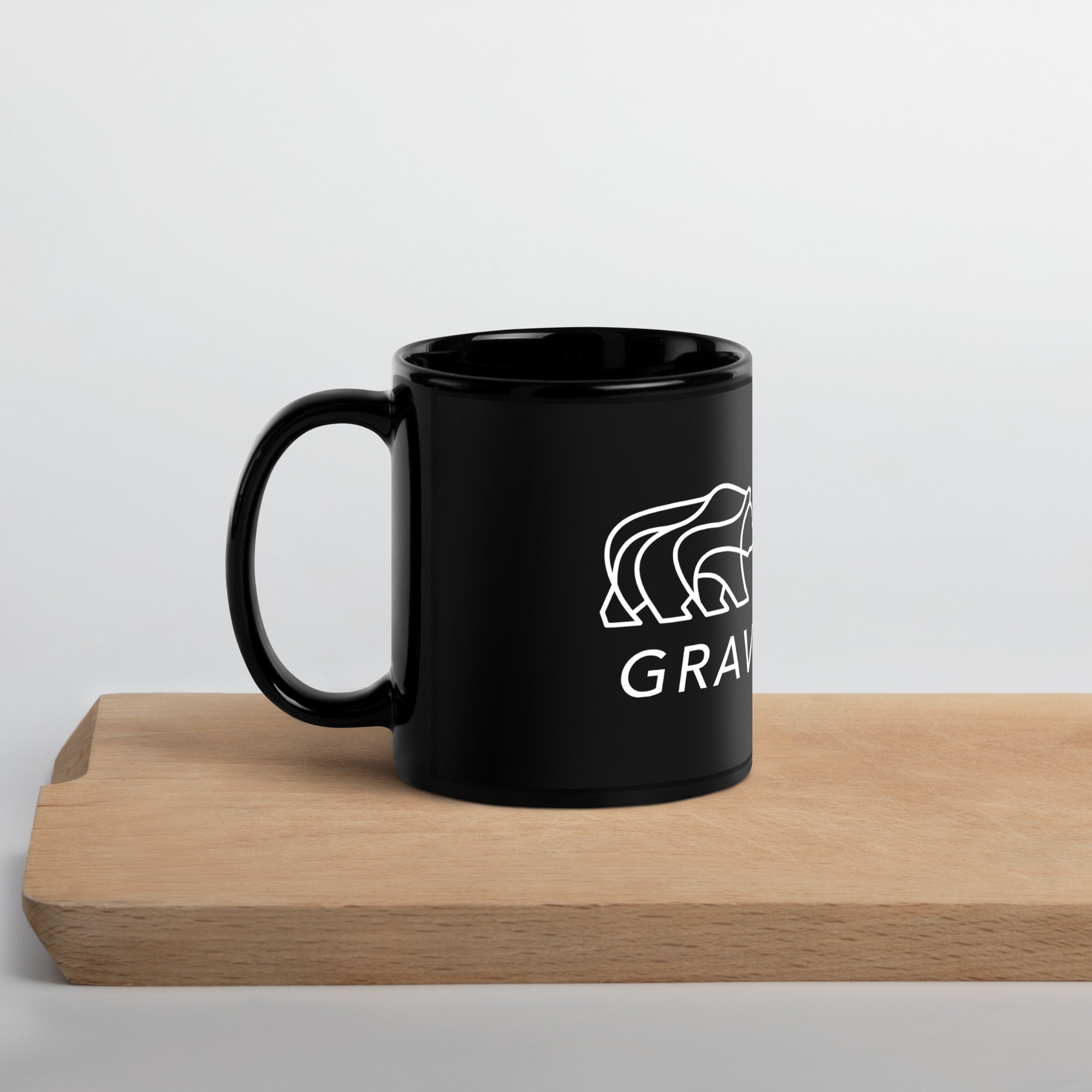 Eliel Gravel Team Black Glossy Mug